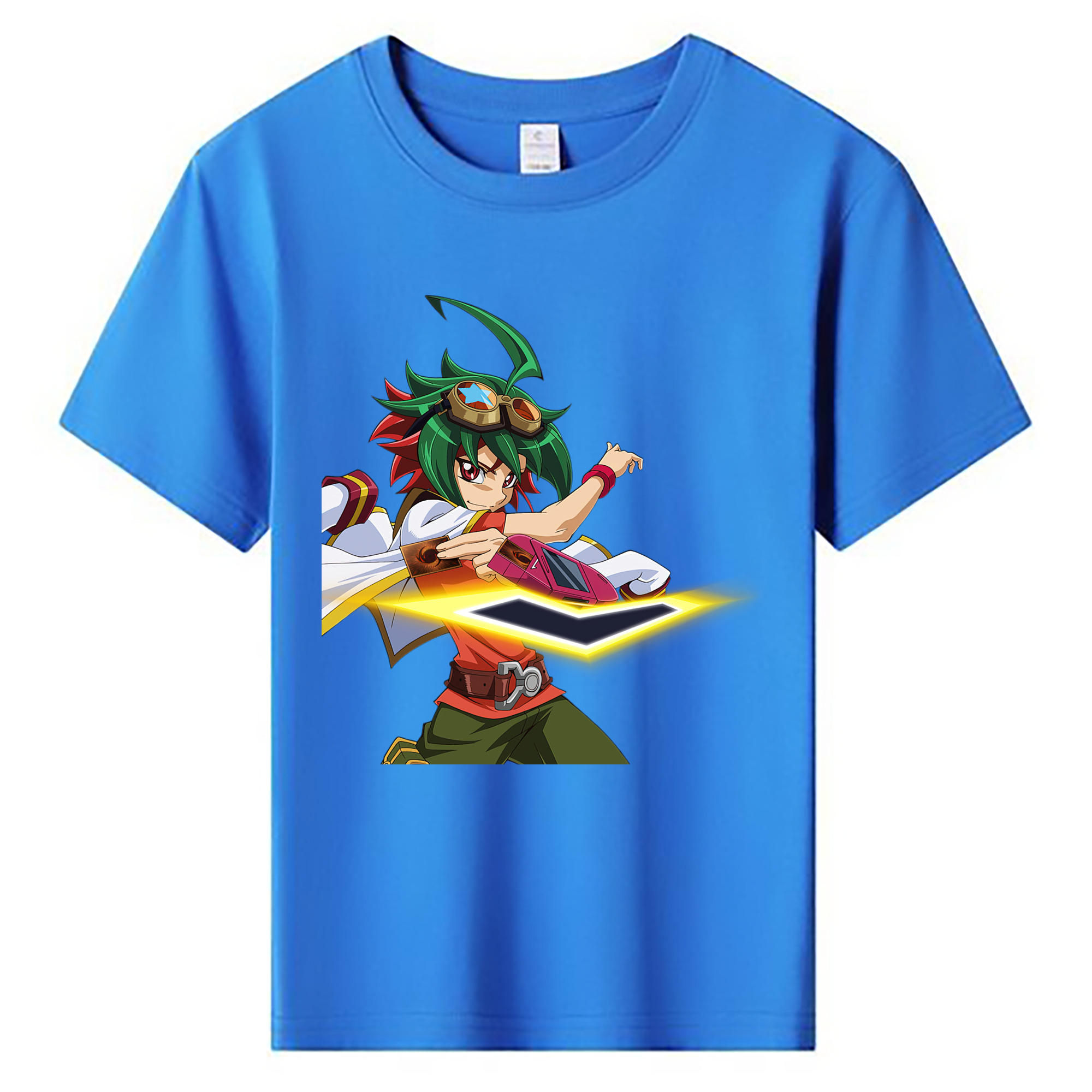 （画像用） 遊☆戯☆王 Yu-Gi-Oh! 綿100％キッズTシャツ（フロントプリント）